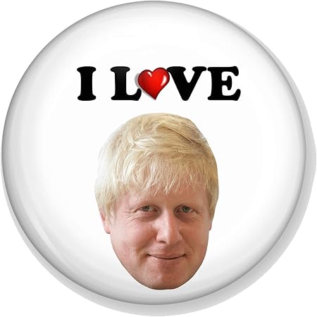 Gifts Gadgets Co I Love Boris Johnson 90 Mm Round Hard Backed Coaster Amazon Co Uk Kitchen Home