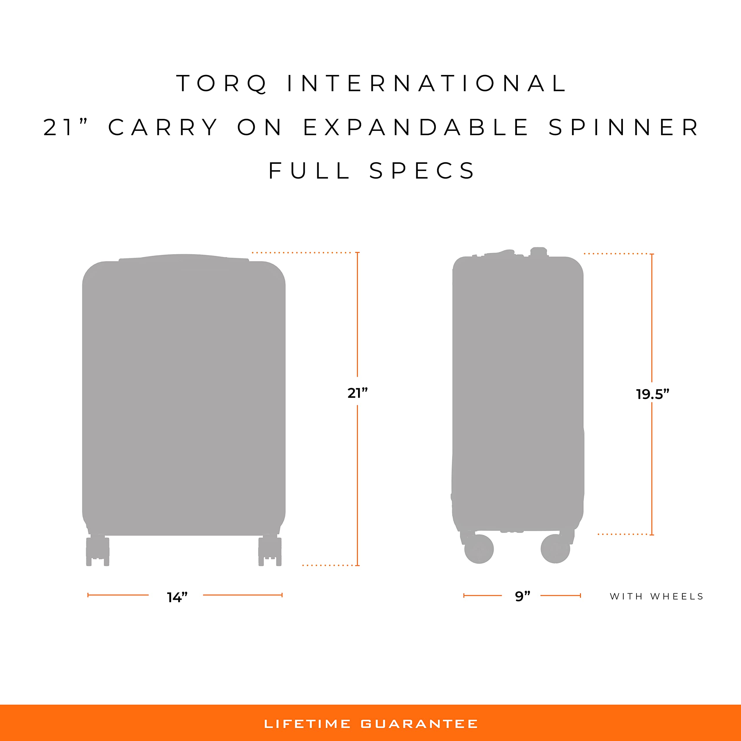 Briggs & Riley Torq 2.0 4 Wheel Lightweight Hardside Case, Green, Briggs & Riley Torq 2.0 International Carry-on Spinner, 53.5 cm, 38 L, Green (Hunter)