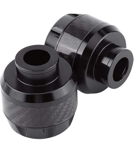 Windance Lot De 4 Protections Universelles Pour Cadre De Fourche - Protection Contre Les Chutes - Équipement De Sécurité Pour Motos, Cyclomoteurs, Scooters (rouge