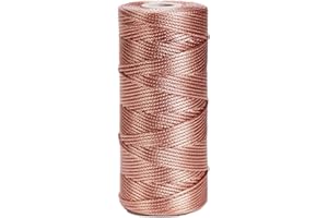 MEIYUETAOSI Premium Metallic Ornament String, 100 metres Multipurpose Cording Gold String for Crafts, Holiday Decorations, Je