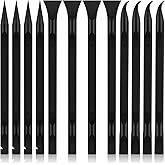 12 PCS Carbon Fiber Plastic Scrapers Tool, Non-Scratch Scraper Tool for Tight Spaces, Multi-Purpose Label Scraper Pen-Shaped,