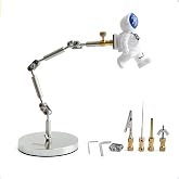 Kihomi Stop Motion Animation Rig - Pro Armature Kit with Adjustable Stainless Steel Arm for Claymation &amp; Puppets, 5 Connectors, 180g Load, Ideal for Frame-by-Frame Motion Control in Studio Projects