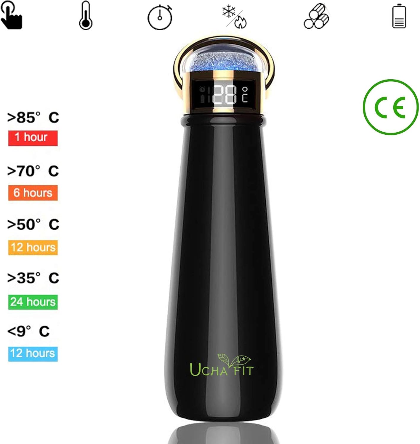 battery operated thermos