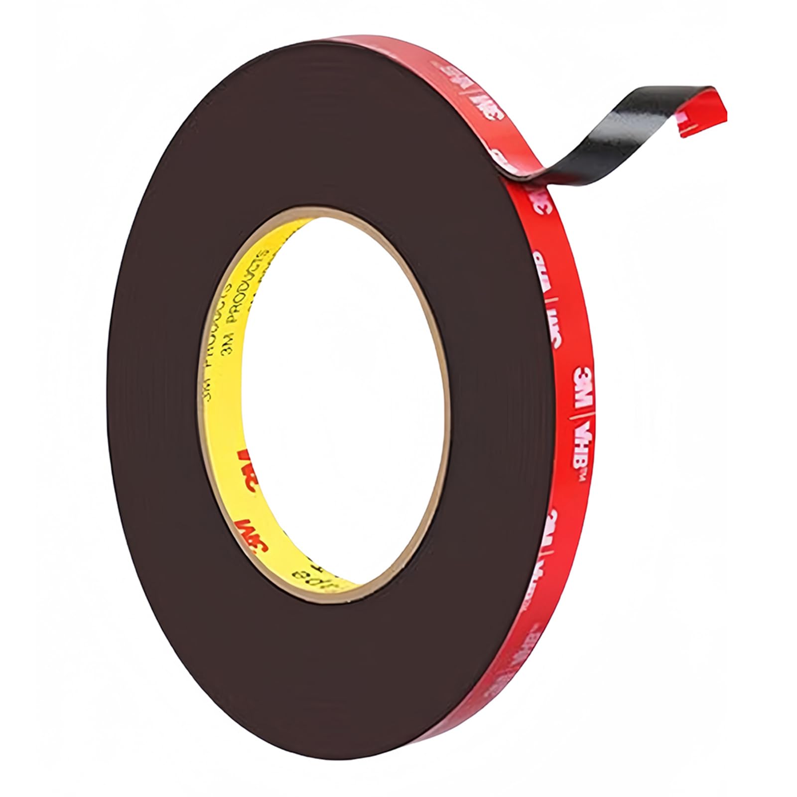 Photo 1 of Double Sided Tape Heavy Duty, Mounting Adhesive Tape 1/4 in x 15.4 ft, Waterproof Adhesive Strip Tape for Indoor & Outdoor, Automotive Trim, Garage,LED Strip Lights, Home Decor