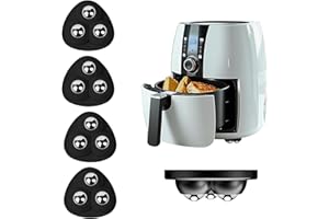 Self Adhesive Caster Wheels for Furniture Bucket, 360° Ball Castors, Capacity 20 LBS Per for Storage Box,Rice Cooker(Black)