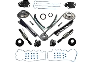 GPQ F85Z 6K255-AA Timing Chain Kit W/Cam Phasers And VVT Fit For Ford F150 F350 Super Duty, Expedition & Lincoln Navigator 5.4L 3V 2005-2010