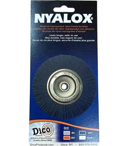 Amazon.com: Dico 541-786-21/2 Nyalox Cup Brush 21/2-Inch Blue 240