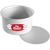 Fat Daddio's PCC-53 Anodized Aluminum Round Cheesecake Pan, 5 x 3 Inch