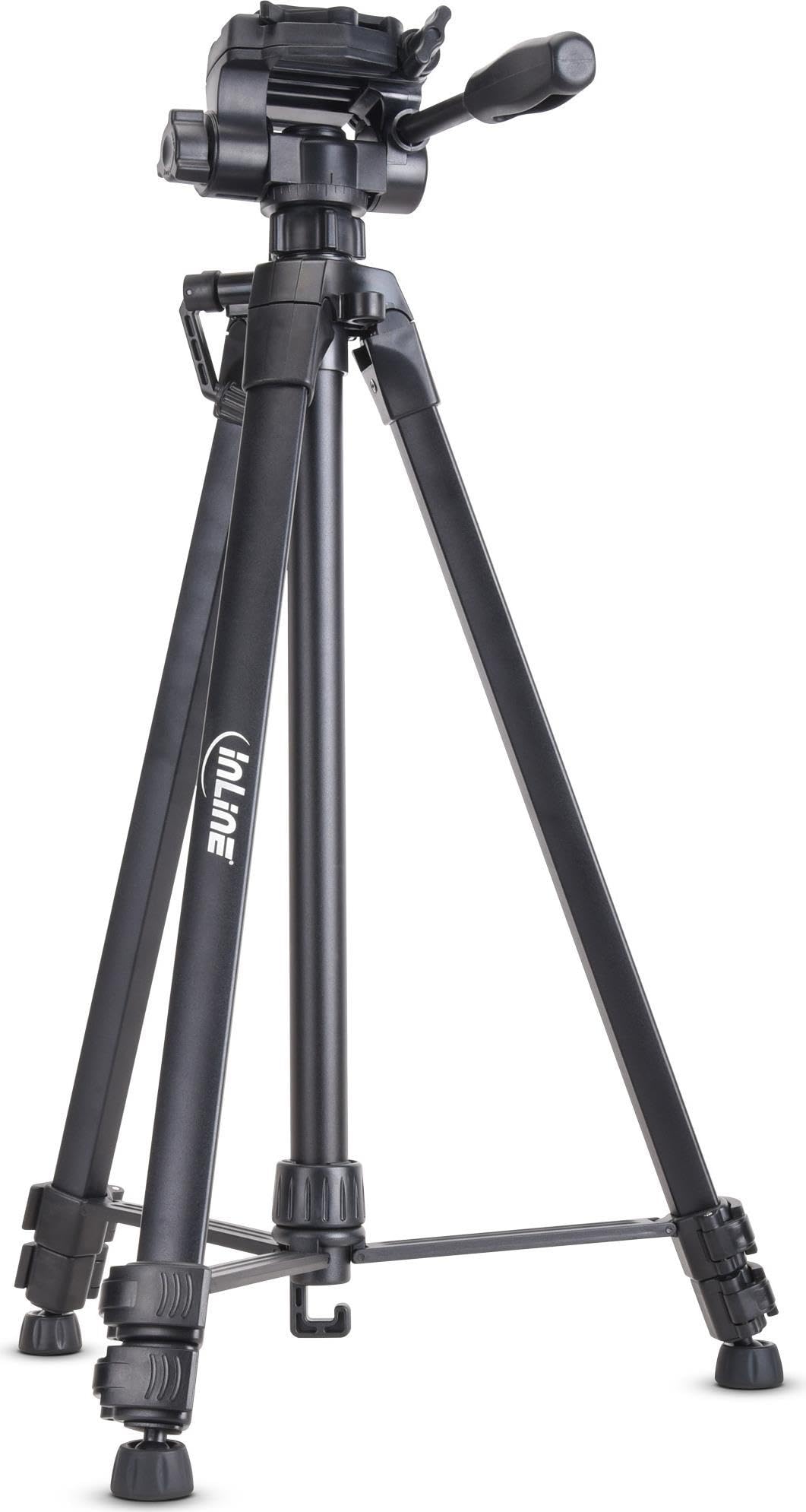 InLine® Professional Light Weight Tripod Black Max. Height 1.73