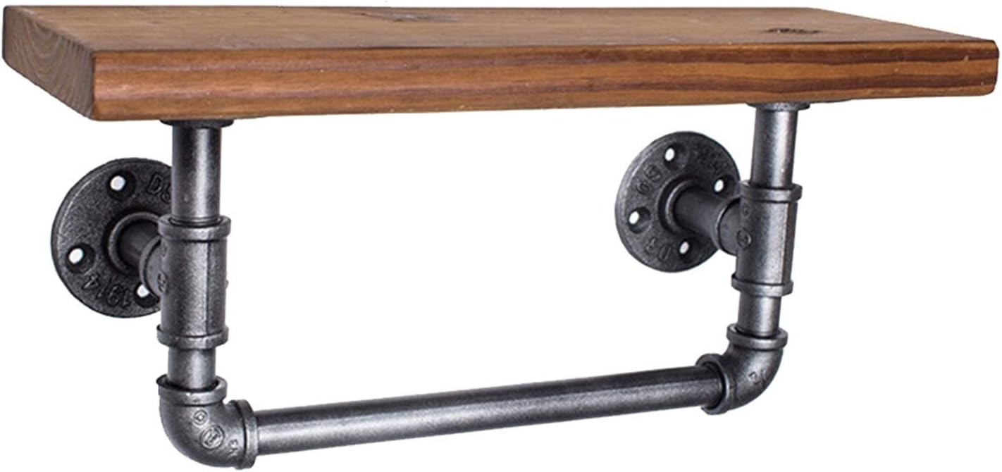 Retro-Regal-Racks, industrielle schwimmende Regale, Indoor