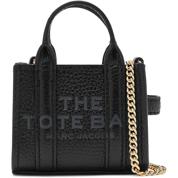 Marc Jacobs Mini Grind Tote Top Handle Pequeno Preto Multi