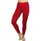 ToBeInStyle Women's High Waist Fleece Lined Ankle Length Leggings
