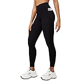 DLOODA Yoga Leggings for Women with Pockets High Waisted Tummy Control Yoga Pants Soft Buttery Workout Leggings Gym