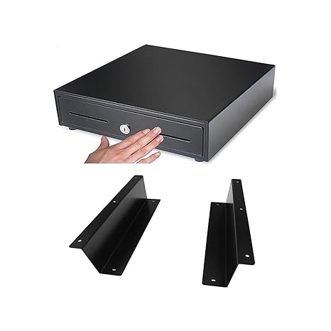13 Heavy Duty Black Manual Push Open Cash Drawer 4b5c With Under