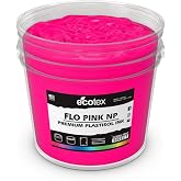 Ecotex&reg; Fluorescent Pink NP Plastisol Ink for Screen Printing Non Phthalate Formula Quart - 32 oz.