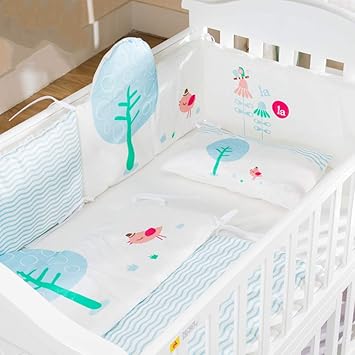 cotton crib bumper