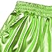 Perfashion Neon Shorts for Women Shiny Booty Shorts Neon Green Shorts S