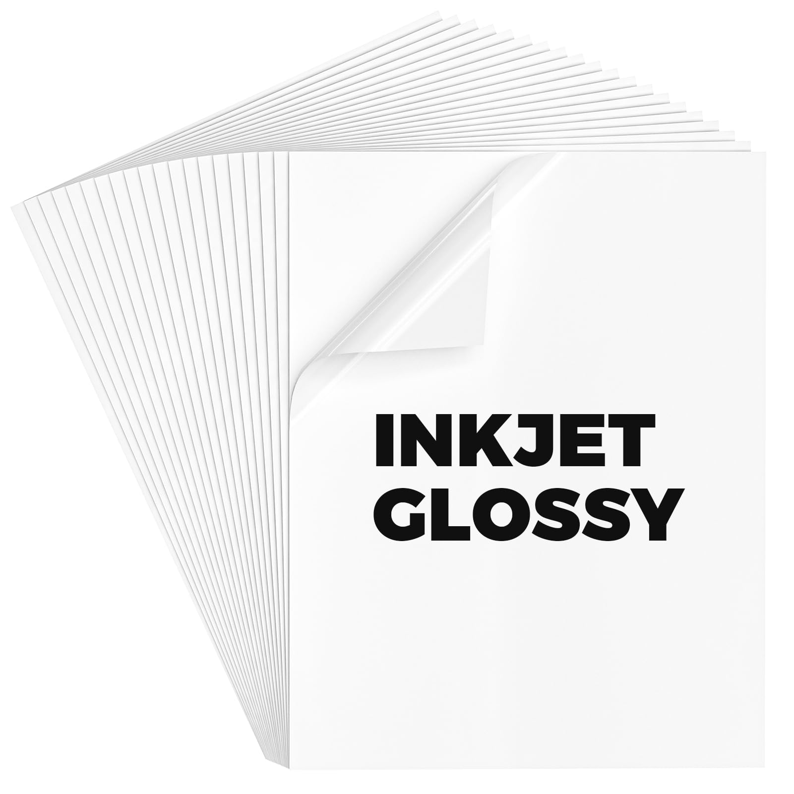 Mua Printable Vinyl Sticker Paper for Inkjet Printer, 20 Sheets Glossy