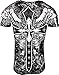 Konflic Men's NWT Cross with Wings Graphic Designer MMA Muscle T-Shirt L Black