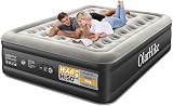 OlarHike King Size Airbed 152 x 203 cm with Built‑in Pump 46 cm High