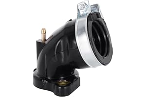 MTATCN Intake Manifold Carburetor Insulator Assembly Replacement for Linhai Manco Talon Roketa Tank Vog Bms 260cc 300cc Scooter ATV