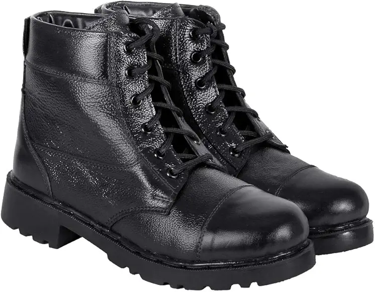 Blinder Mens Black Leather Boots