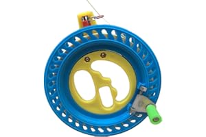 Kite Accessories, Kite Reel Winder Kite String Winding Reel Grip Wheel Outdoor Kite Accessories with 150m Kite Line