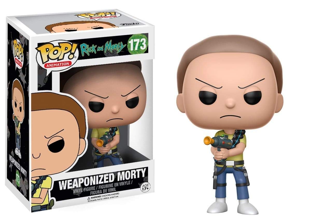 Funko POP Animation Rick y Morty Figura de acción de Morty armada