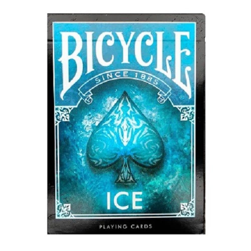 Bicycle Ice Theme Blue Playing Cards