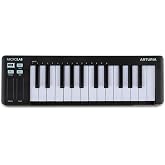 Arturia MicroLab Mk3 Universal MIDI Controller, Black | Key details: Mk3, Universal MIDI Controller for Music Production, Black