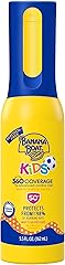 Banana Boat 360 Coverage Kids Sunscreen Mist SPF 50 | Refillable Bottle, Kids Spray Sunscreen SPF 50, Non-Aerosol Childrens S