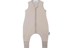 HIBBY Rayon from Bamboo Baby Sleep Sack with Feet & Legs | 1.0 TOG | Luxuriously Soft