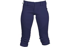 3N2 Women's Softball Pants NuFit Knickers - ¾ Inch Belt Loops - Low-Rise Fit, Double Knee Reinforcement