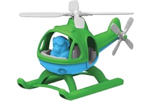 Green Toys HELG-1061 Helicopter, Green/Blue