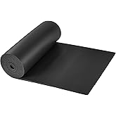 MAOPINER Sponge Neoprene Foam Rubber Sheet 1/4" Thick × 13" Wide × 80" Long, Closed Cell Foam Sheet Padding Gaskets, Versatil