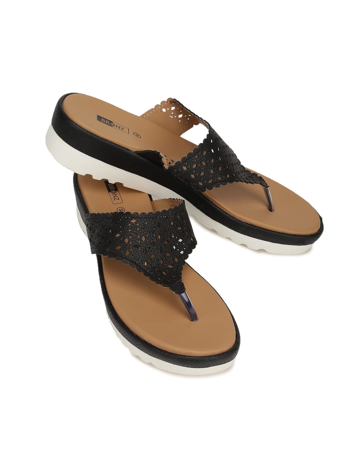 Buy Unlimited Footwear Women's Wedges Slipper at Amazon.in