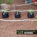 ECOgardener Grow Bags 7 Gallon with Handles – 5Pk. Premium Quality Fabric Plant Pots.thumb 4