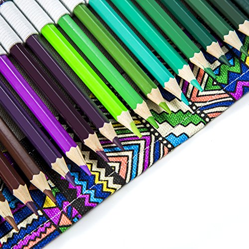 Premium 72 Colored Pencils Watercolor Pencil Set By StarJoy Soft