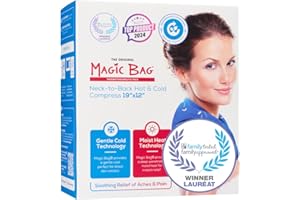The Original Magic Bag Neck-to-Back Heating Compression, Hot/Cold Therapy for Neck Pain Relief, Awarded with the Family-Teste