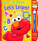 Hardcover Sesame Street: Let's Learn! : Quiz It Pen and Book
