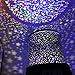 LED Night Light for Kids Rotating Star Projector with Timing Shutdown Function Colorful Light Lamp Figurine Lights