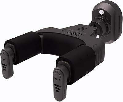 AUPHY AH85 Guitar Wall Mount Auto-Lock Auto-Rotate 10KG+ Universal