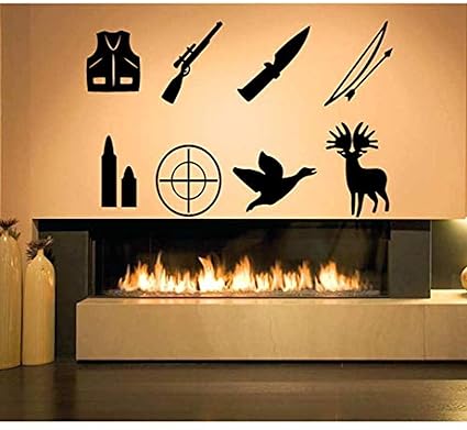 Amazon Com Window Deer Forest Duck Animal Horns Country