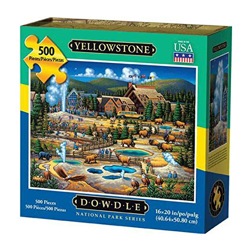 Dowdle Folk Art Yellowstone National Park Jigsaw Puzzle
