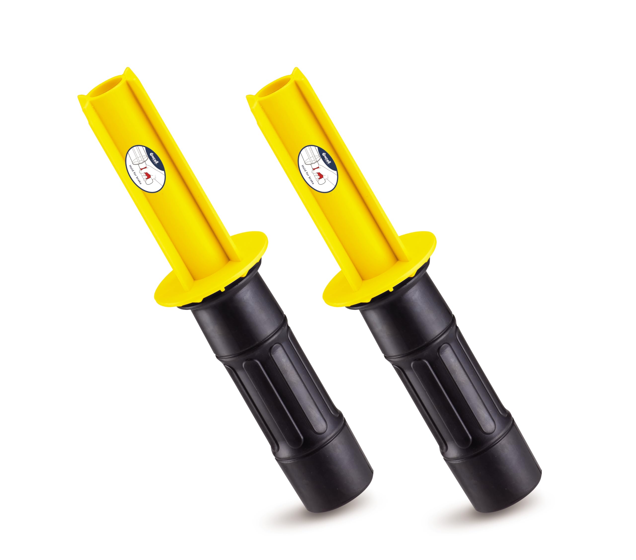 Excell Mini Stretch Wrap Film Dispensers, 1.5” (38mm) Core, Handheld Wrappers with Brake, Lightweight Comfort Grip Handles for Office, Home, Stores & Warehouses, Film Not Included