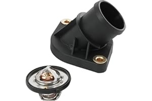 LDMINDA 902-312 53020887AD Engine Coolant Thermostat Housing Assembly Compatible with Chrysler Aspen 07-09, For Dodge Dakota Durango Nitro Ram 1500 Ram 2500 Dakota For Jeep Commander Grand Cherokee Liberty