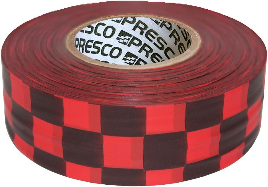 checkerboard red and black