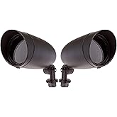 Dysmio Lighting One Light PAR20 120 Volt Die Cast Aluminum Durable Outdoor Landscape Security Lighting Flood, Dark Bronze - P