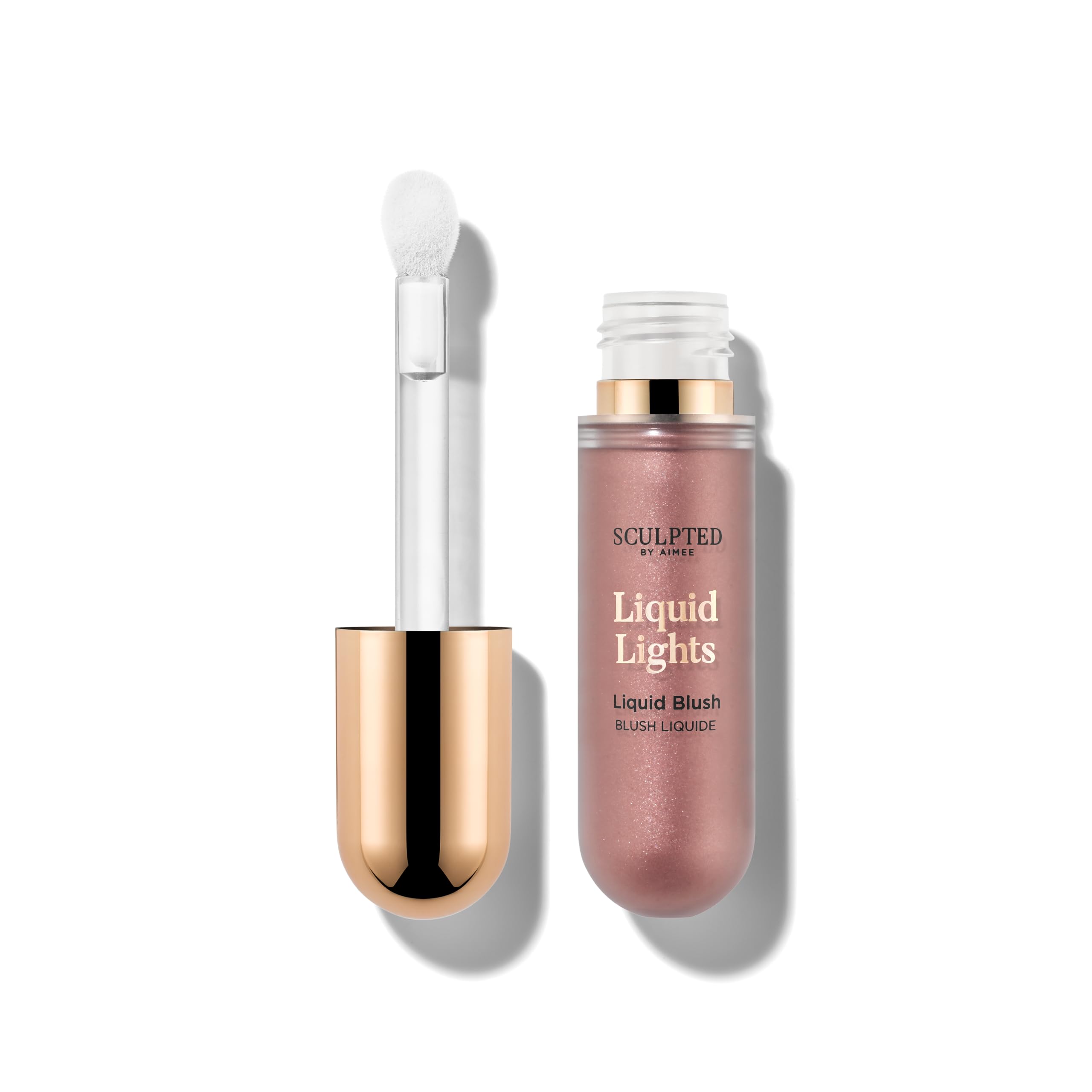 Liquid Lights Blush from Sculpted by Aimee (Pink Pop) – 20g Vegan Liquid Blusher for Radiant Pop – 3 Shades for Pink, Peach or Rosy Blush Effect