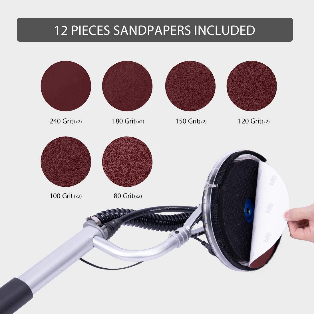 VIVOHOME V710DS Drywall Sanders product image 5